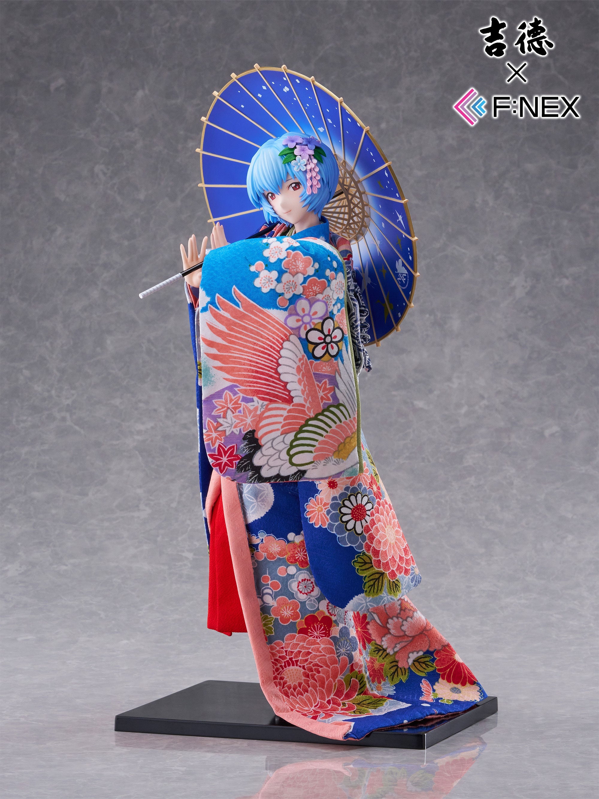 Evangelion: Rebuild Yoshitoku x F:NEX 1/4 Scale Figure - Rei Ayanami Japanese Doll [Pre-Order Jul 2027]