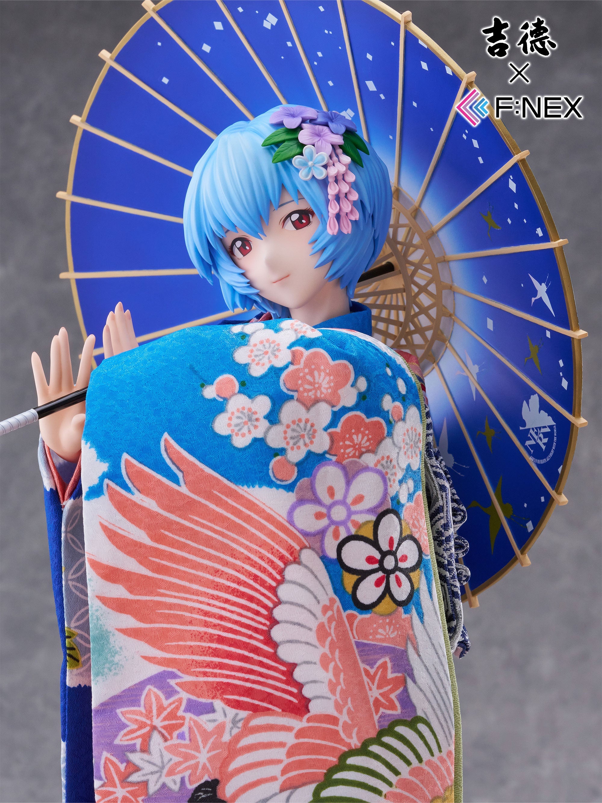 Evangelion: Rebuild Yoshitoku x F:NEX 1/4 Scale Figure - Rei