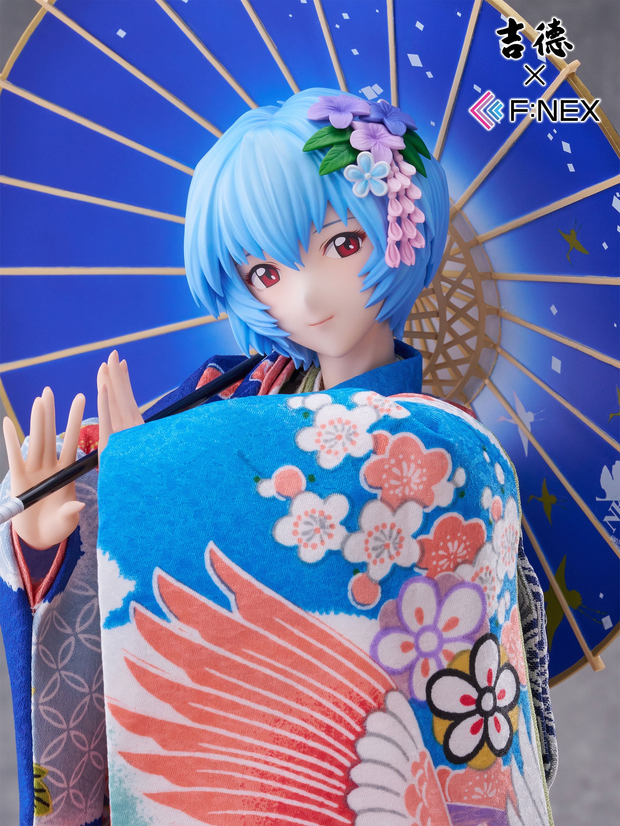 置物 rei Evangelion: Rebuild Yoshitoku x F:NEX 1/4 Scale Figure - Rei