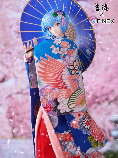 Evangelion: Rebuild Yoshitoku x F:NEX 1/4 Scale Figure - Rei Ayanami Japanese Doll [Pre-Order Jul 2027]