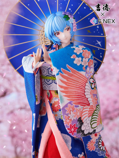Evangelion: Rebuild Yoshitoku x F:NEX 1/4 Scale Figure - Rei Ayanami Japanese Doll [Pre-Order Jul 2027]