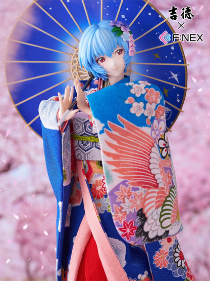 Evangelion: Rebuild Yoshitoku x F:NEX 1/4 Scale Figure - Rei Ayanami Japanese Doll [Pre-Order Jul 2027]