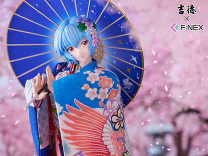 Evangelion: Rebuild Yoshitoku x F:NEX 1/4 Scale Figure - Rei Ayanami Japanese Doll [Pre-Order Jul 2027]