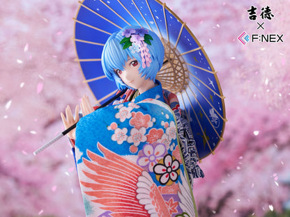 Evangelion: Rebuild Yoshitoku x F:NEX 1/4 Scale Figure - Rei Ayanami Japanese Doll [Pre-Order Jul 2027]