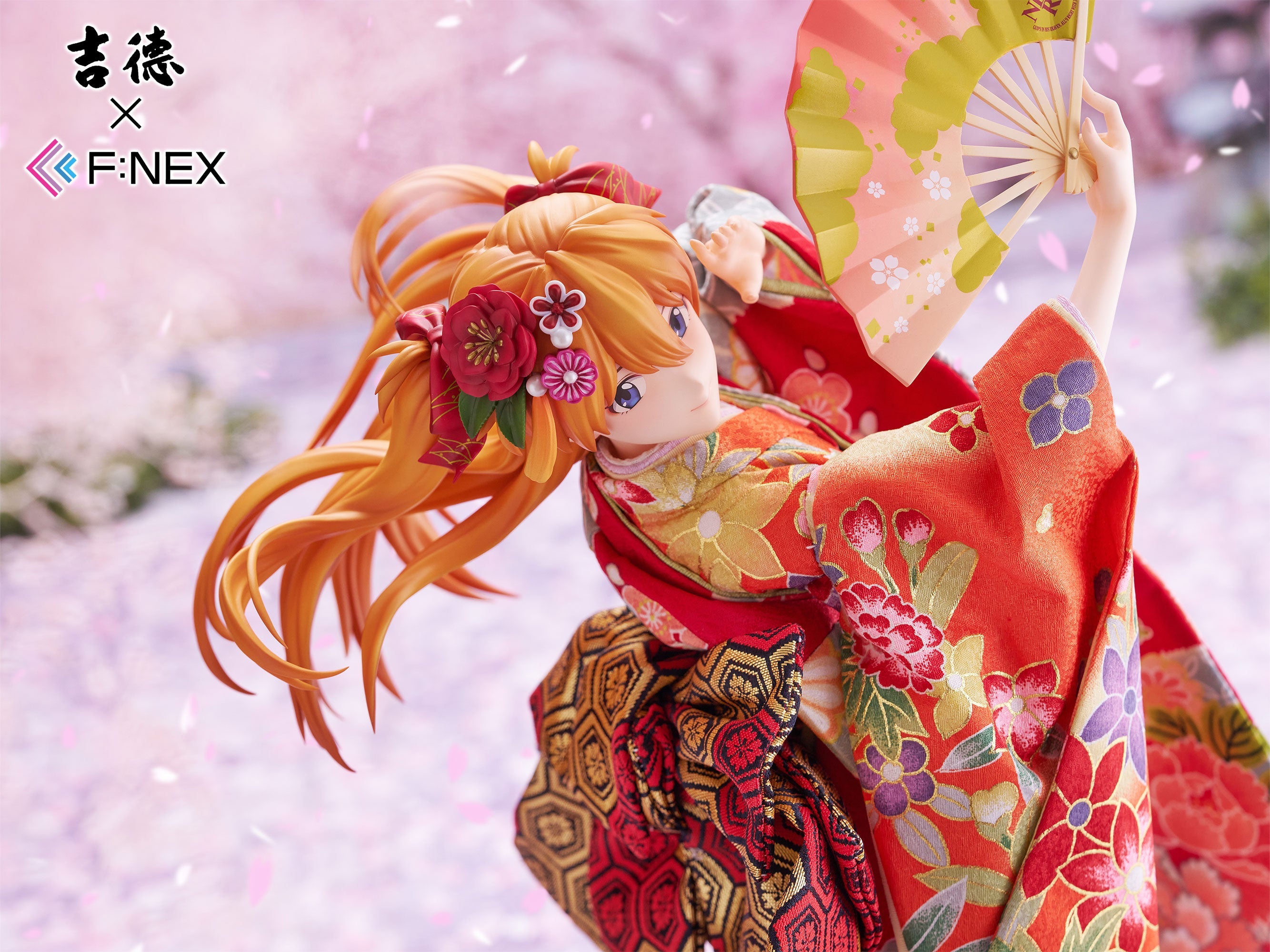 Evangelion: Rebuild Yoshitoku x F:NEX 1/4 Scale Figure - Shikinami Asuka Japanese Doll [Pre-Order Jul 2027]