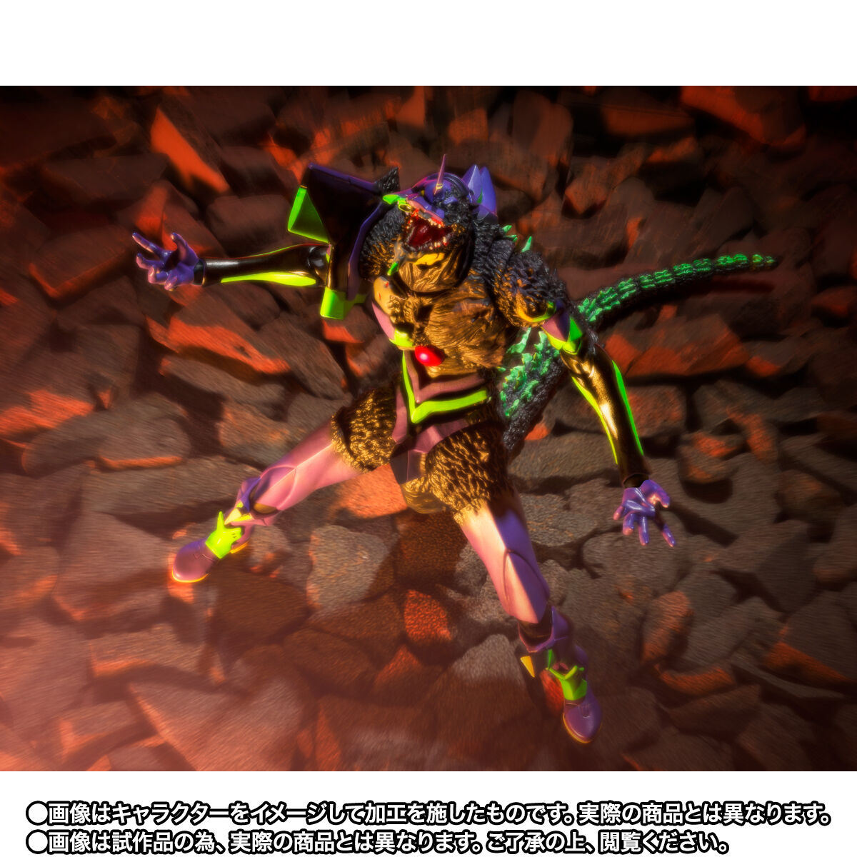Evangelion S.H.MonsterArts - Evangelion Unit-01 G Awakening Form [Pre-Order Dec 2026]