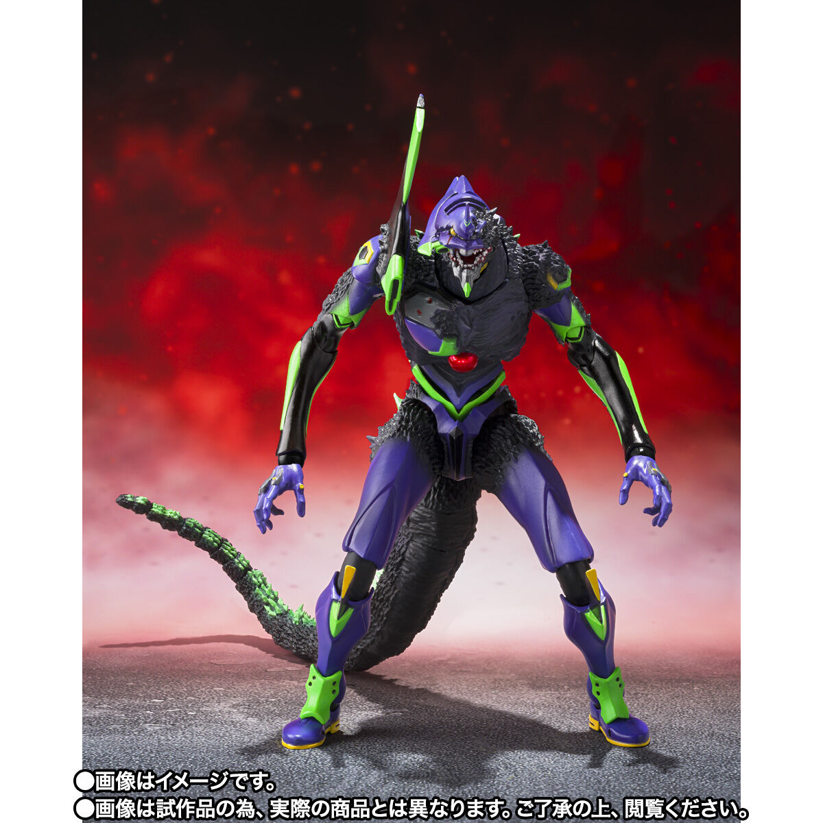 Evangelion S.H.MonsterArts - Evangelion Unit-01 G Awakening Form [Pre-Order Dec 2026]