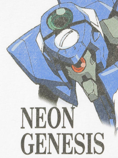 Evangelion X GU - Washed Graphic T-Shirt Off White