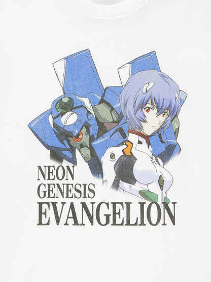 Evangelion X GU - Washed Graphic T-Shirt Off White