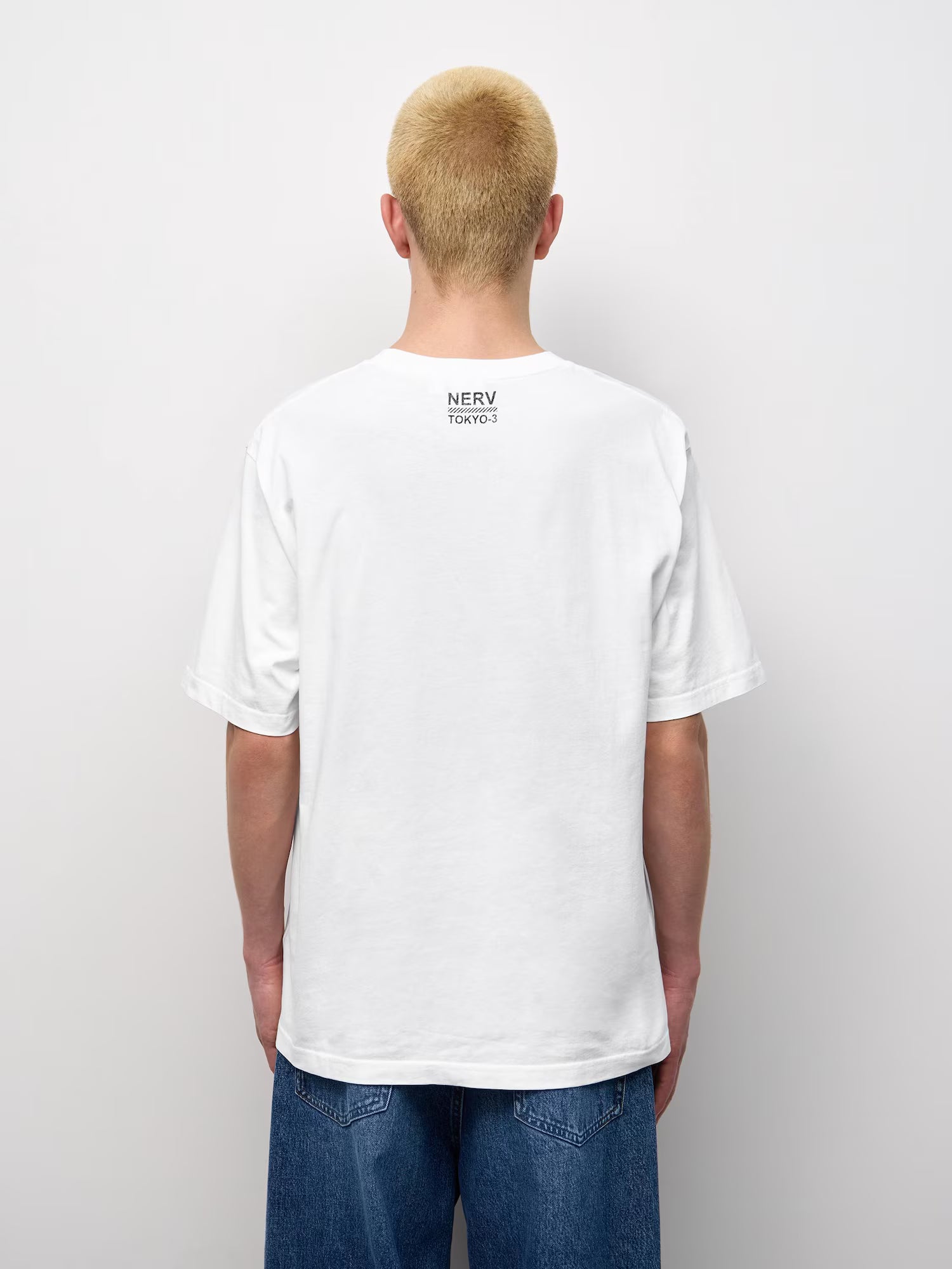 Evangelion X GU - Washed Graphic T-Shirt Off White