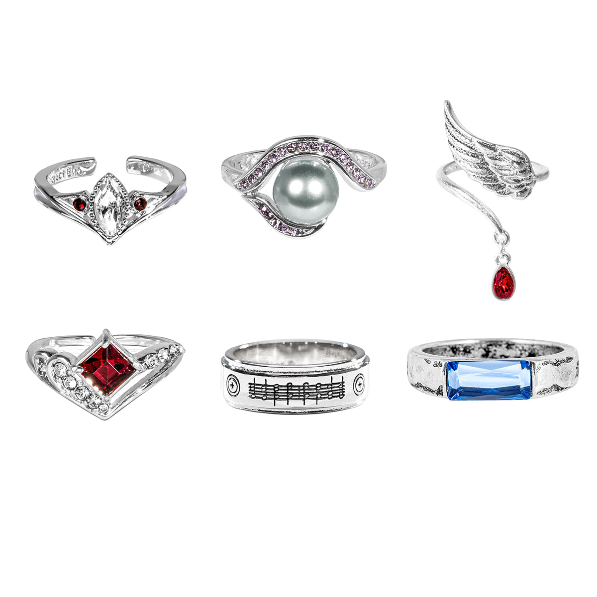 Evangelion X Mayla Ring Collection - Kaworu Nagisa Set [Pre-Order Sep 2026]