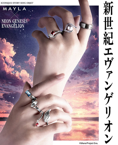 Evangelion X Mayla Ring Collection - Kaworu Nagisa Set [Pre-Order Sep 2026]