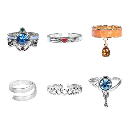 Evangelion X Mayla Ring Collection - Rei Ayanami Set [Pre-Order Sep 2026]