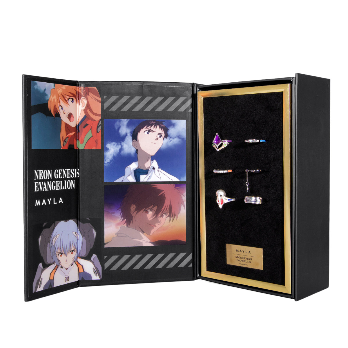 Evangelion X Mayla Ring Collection - Shinji Ikari Set [Pre-Order Sep 2026]