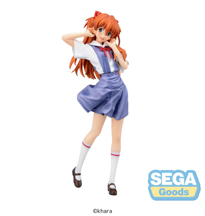 Evangelion XStellar Figure - Asuka Uniform Ver.