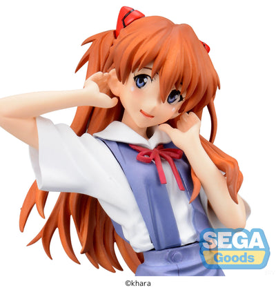 Evangelion High Premium Figure - Asuka Uniform Ver.