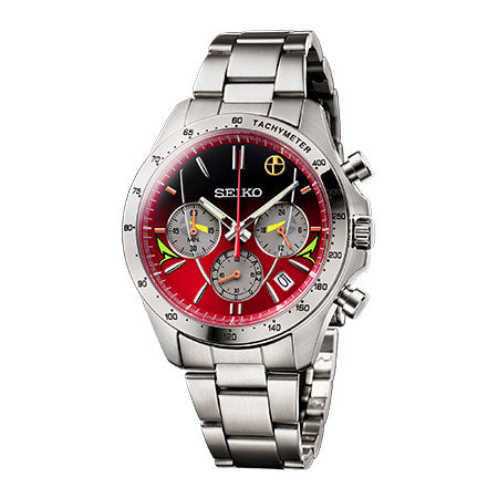 Evangelion x Shinkansen x Seiko Collaboration -  500 TYPE EVA-02 Watch [Pre-Order Mar 2026]