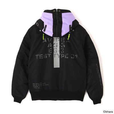 Evangelion x Avirex - MA-1 Remodel Eva 01 Black Ver. [Pre-order Feb 2027]