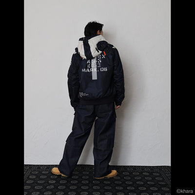 Evangelion x Avirex - MA-1 Remodel Mark 06 Navy Ver. [Pre-order Feb 2027]