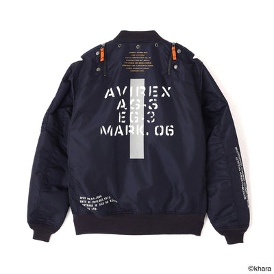 Evangelion x Avirex - MA-1 Remodel Mark 06 Navy Ver. [Pre-order Feb 2027]