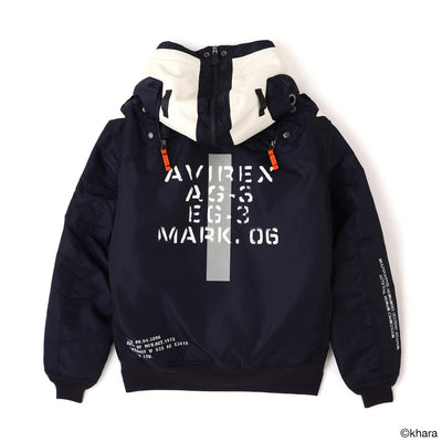 Evangelion x Avirex - MA-1 Remodel Mark 06 Navy Ver. [Pre-order Feb 2027]