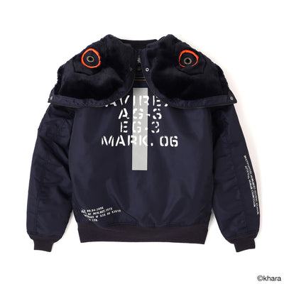 Evangelion x Avirex - MA-1 Remodel Mark 06 Navy Ver. [Pre-order Feb 2027]