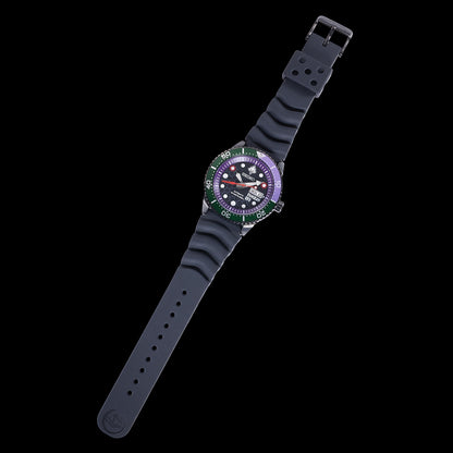 Evangelion x Seiko Collaboration -  EVA-01 Diver's Watch EVA-01 Model [Pre-Order Mar 2026]
