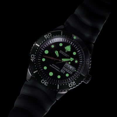 Evangelion x Seiko Collaboration -  EVA-01 Diver's Watch EVA-01 Model [Pre-Order Mar 2026]