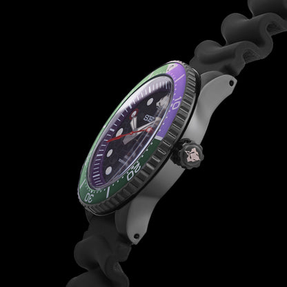 Evangelion x Seiko Collaboration -  EVA-01 Diver's Watch EVA-01 Model [Pre-Order Mar 2026]