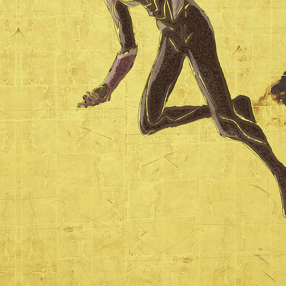 Evangelion x Ukiyoe - Folding Screen Fujin Mark.06/ Kaworu