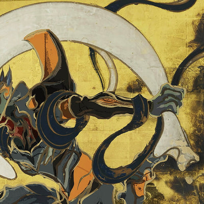 Evangelion x Ukiyoe - Folding Screen Fujin Mark.06/ Kaworu