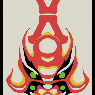 Evangelion x Ukiyoe E Print - Evangelion Kabuki Senjafuda (3 Types)