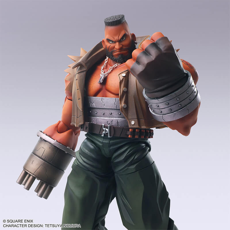 FINAL FANTASY VII - BARRET WALLACE BRING ARTS FIGURE