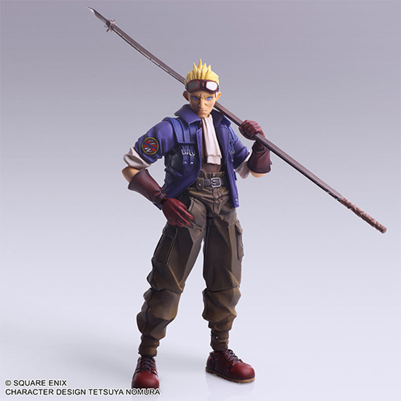 FINAL FANTASY VII - CID HIGHWIND BRING ARTS FIGURE