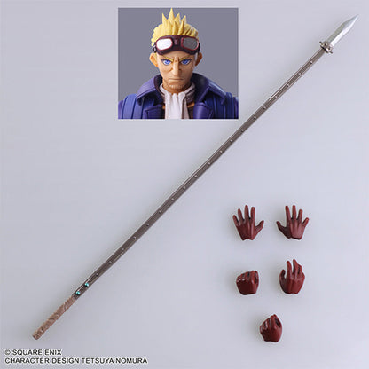 FINAL FANTASY VII - CID HIGHWIND BRING ARTS FIGURE