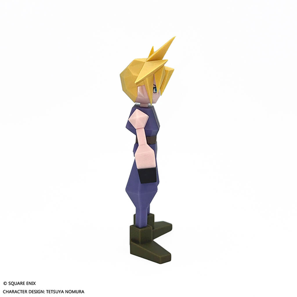 FINAL FANTASY VII - CLOUD STRIFE POLYGON SOFT VINYL FIGURE