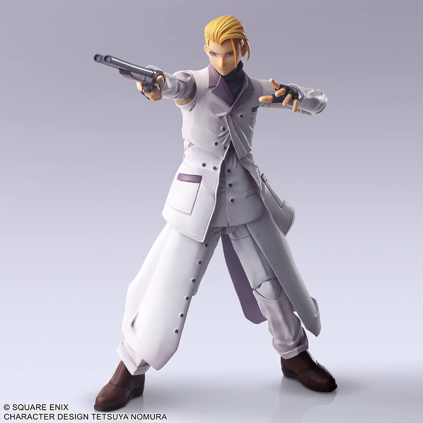 FINAL FANTASY VII - RUFUS SHINRA BRING ARTS FIGURE