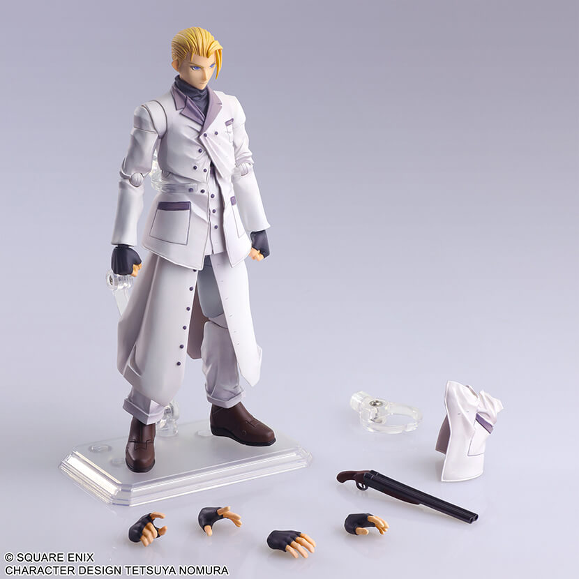 FINAL FANTASY VII - RUFUS SHINRA BRING ARTS FIGURE