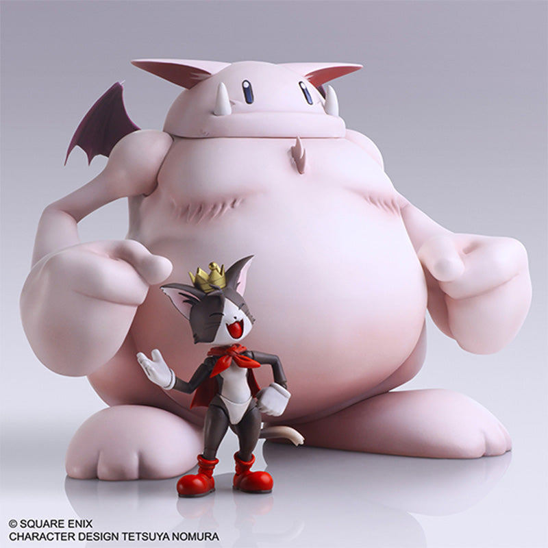 FINAL FANTASY VII - CAIT SITH &amp; FAT MOOGLE BRING ARTS FIGURES