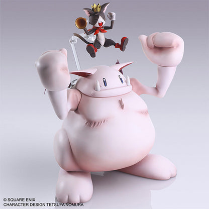 FINAL FANTASY VII - CAIT SITH &amp; FAT MOOGLE BRING ARTS FIGURES