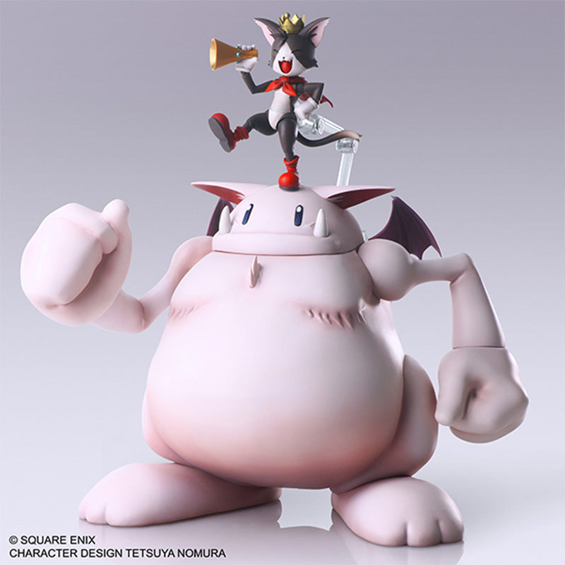 FINAL FANTASY VII - CAIT SITH &amp; FAT MOOGLE BRING ARTS FIGURES