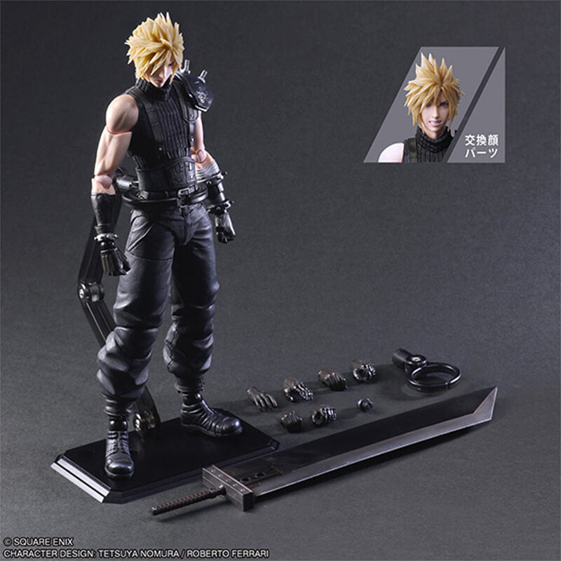 FINAL FANTASY VII REBIRTH - CLOUD STRIFE PLAY ARTS KAI FIGURE