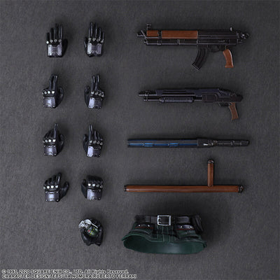 FINAL FANTASY VII REMAKE - ADVANCED BIKE GUARD SHINRA AND BIKE PLAY ARTS KAI FIGURE