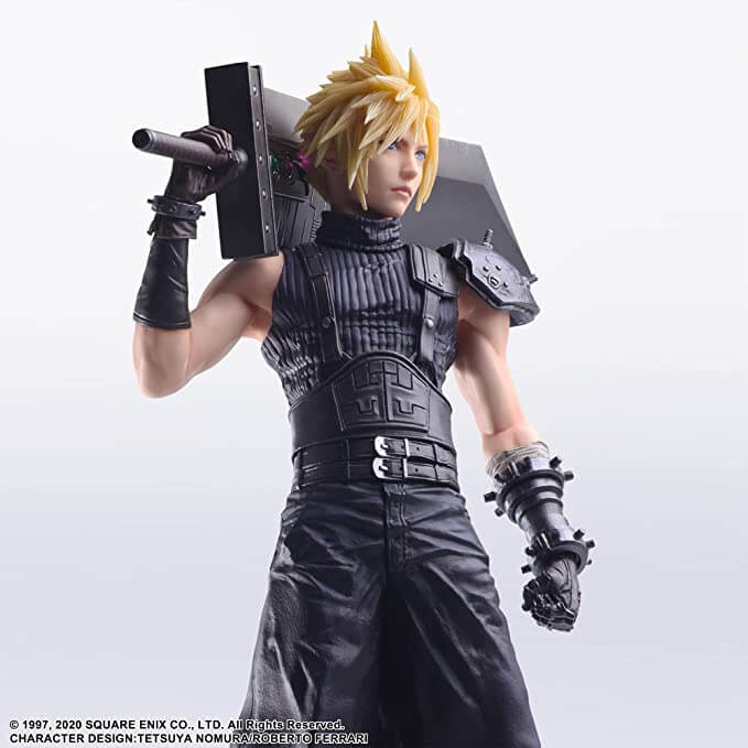 FINAL FANTASY VII REMAKE - CLOUD STRIFE STATIC ARTS FIGURE