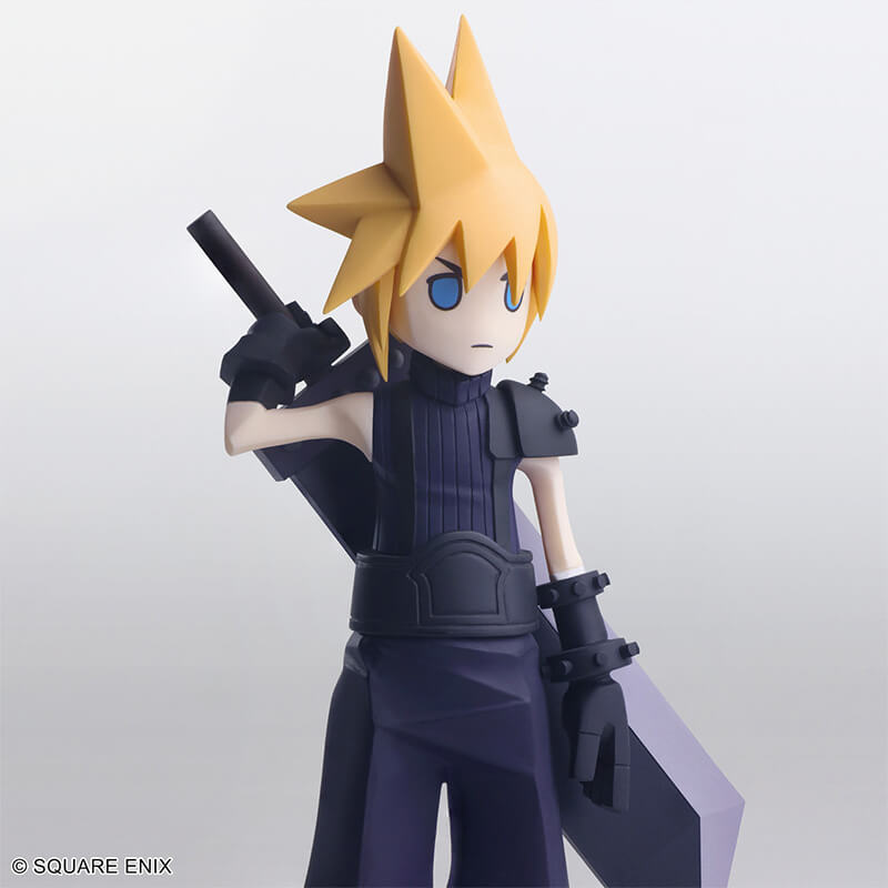 FINAL FANTASY VII REMAKE - CLOUD STRIFE STATIC ARTS MINI FIGURE