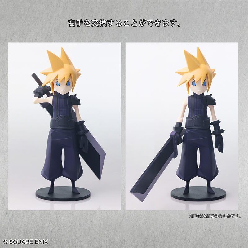 FINAL FANTASY VII REMAKE - CLOUD STRIFE STATIC ARTS MINI FIGURE