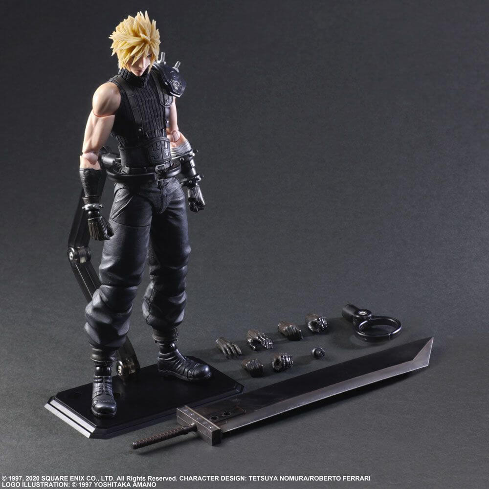 FINAL FANTASY VII REMAKE - CLOUD STRIFE VER.2 PLAY ARTS KAI FIGURE