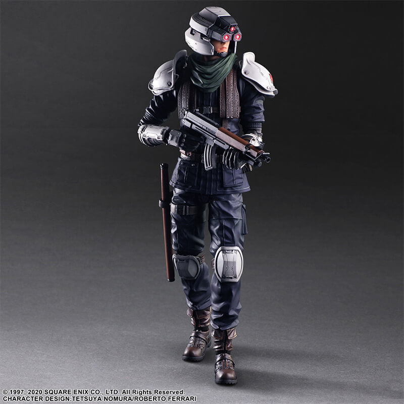 FINAL FANTASY VII REMAKE - SHINRA PLAY ARTS KAI GUARD FIGURE