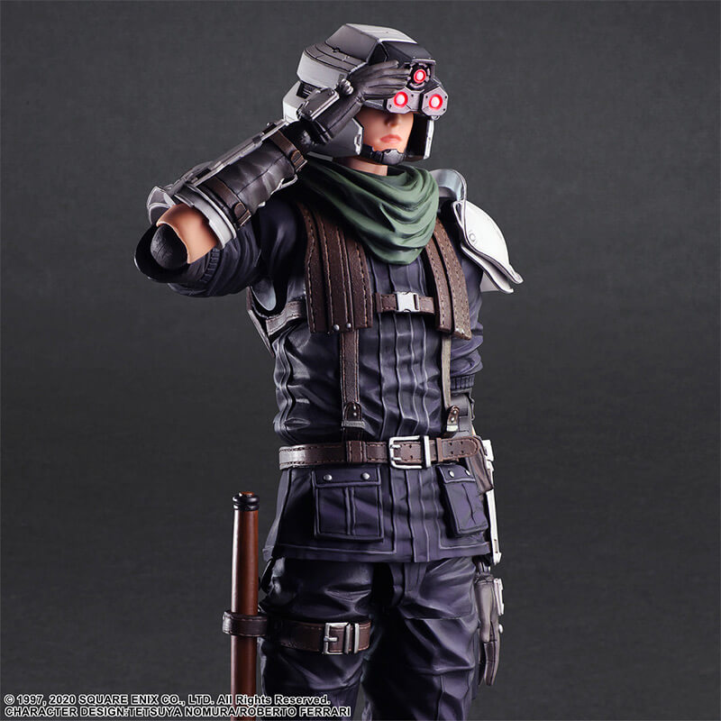 FINAL FANTASY VII REMAKE - SHINRA PLAY ARTS KAI GUARD FIGURE