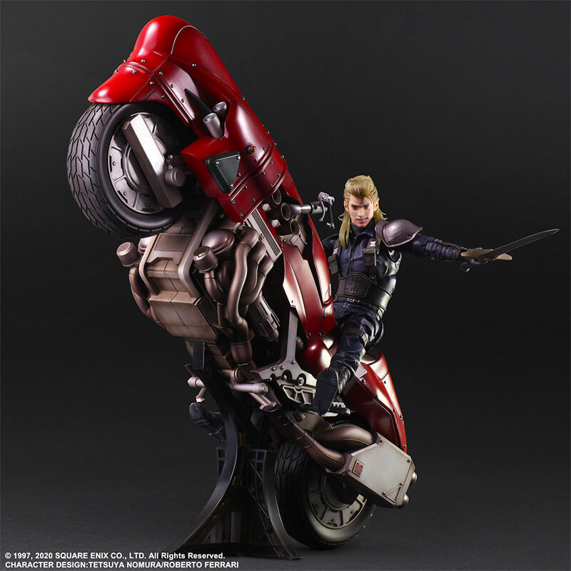 FINAL FANTASY VII REMAKE - ROCHEY &amp; BIKE PLAY ARTS KAI FIGURE